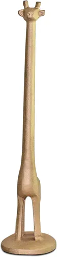 Vista 10 de WallCharmers Soporte para toallas de papel dorado, soporte de papel higiénico o de cocina de metal para piso o encimera, gato dorado