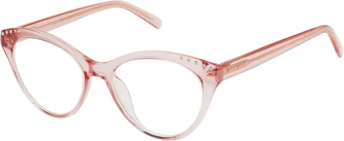 Vista 2 de Kate Spade New York Gafas de lectura Roanne Blue Light Readers Cat-Eye para mujer Rosa/Lente de muestra