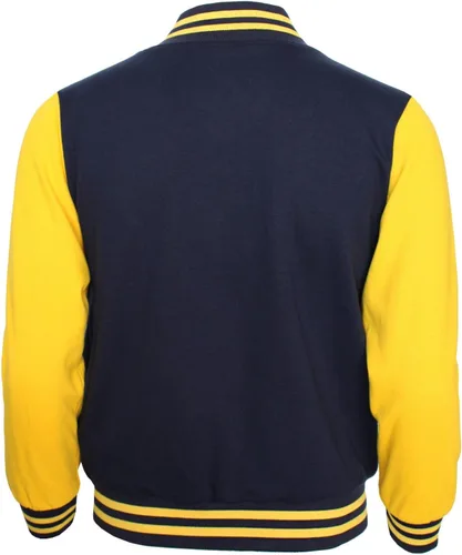 Vista 2 de BCPOLO Baseball Jacket Varsity Baseball Cotton Jacket Letterman Jacket 8