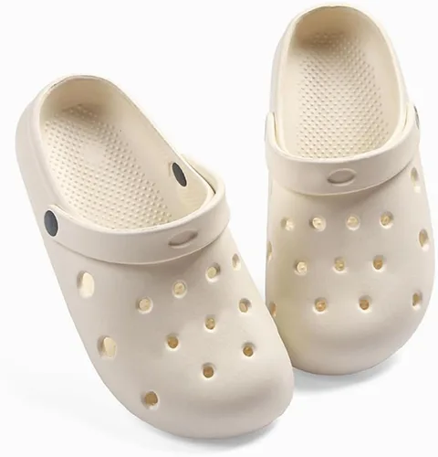 Vista 5 de Zuecos de jardín para mujeres y hombres, zapatos antideslizantes, sandalias clásicas para usar fuera del hogar, uso casual, antideslizante, cojín