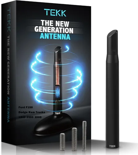 Vista 16 de TEKK Short Antenna Compatible with Cooper 2023 / Designed for Optimized FM/AM Reception / 4.8 Inches