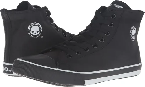 Vista 7 de Harley-Davidson Footwear Tenis Baxter para hombre NegroBlanco