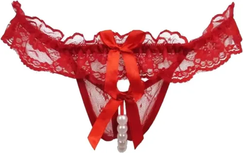 Vista 9 de Tanga de cintura baja con bordado de mariposa para mujer 6 Pack-Multicolor