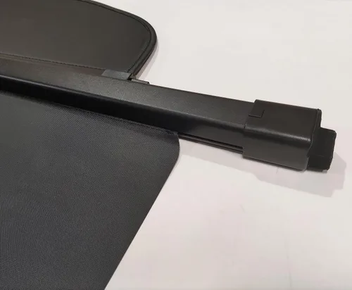 Vista 3 de Kaungka - Funda protectora retráctil para carga, compatible con Honda Pilot EX-L Elite 2023, resistente, color negro, para maletero trasero