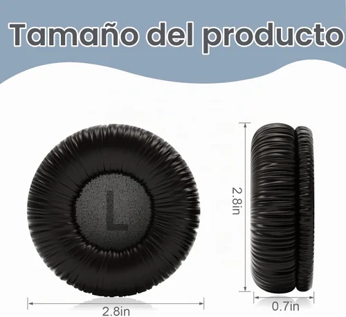 Vista 6 de Almohadillas de repuesto para auriculares JBL Tune 510BT/520BT/570BT/660NC