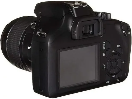 Vista 8 de Canon Cámara DSLR EOS 4000D/Rebel T100 con Canon EF-S 0.709-2.165 in F/3.5-5.6 DC III Zoom y teleobjetivo zoom 16.535-31.496 in f/8.3 HD + memoria