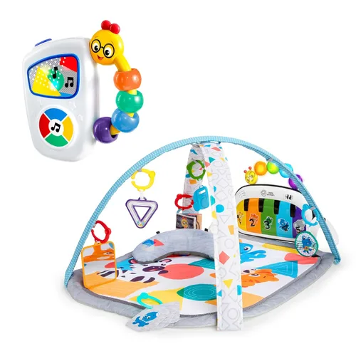 Vista 15 de Baby Einstein Exploradores de Granja 4 en 1 Kickin’ Tunes Gimnasio Musical de Música y Lenguaje de Descubrimiento de Prado, Edades 0 Meses y Más