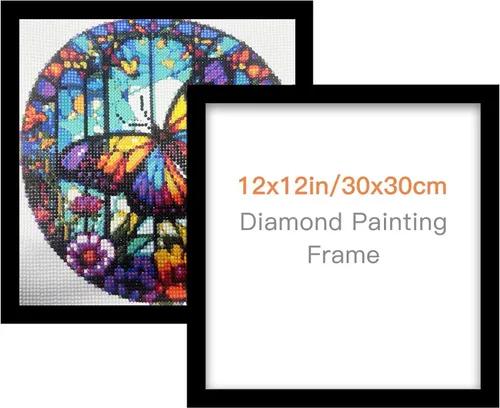 Vista 8 de RYMILIE Kits de Pintura de Diamantes para Adultos - Paquete de 4 Dragón Kits de Arte de Diamantes 5D DIY Taladro Completo Pinturas de Puntos