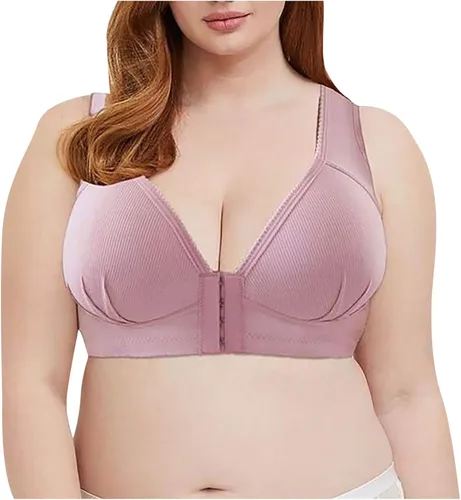 Vista 64 de Brasier sin aros para mujer, brasier sin aros, cómodo brasier sin varillas, ropa interior diaria