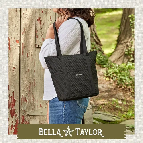 Vista 2 de Bella Taylor Stride Tote Bolsos ligeros de tela acolchada para mujer