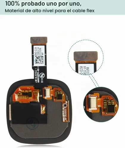 Vista 4 de para Fitbit Versa 3 Kit de reemplazo de pantalla para Fitbit Versa 3 FB511 pantalla LCD para Fitbit Sense FB512 reemplazo de la Asamblea