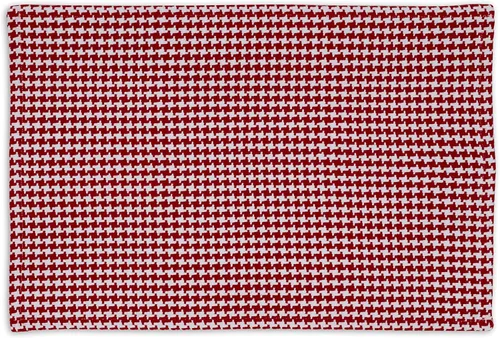 Vista 2 de DII Merry Merry Collection Kitchen - Juego de manteles individuales, 13x19, pata de gallo tango, 6 piezas