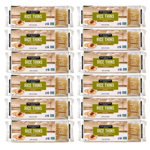 Vista 8 de Sesmark Arroz integral sin gluten adelgaza – Proyecto sin OMG verificado – 3.5 onzas (paquete de 12)