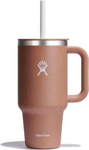 Vista 17 de Hydro Flask All Around - Vaso de viaje de 32 onzas, color morado degradado (Bayberry Ombre)