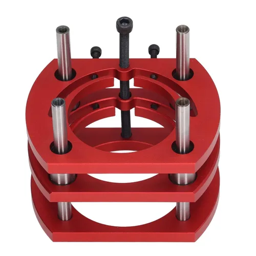 Vista 7 de Elevador de enrutador con placa superior, base de elevación, ranurado para carpintería, biselado, parte superior de mesa, enrutador de precisión