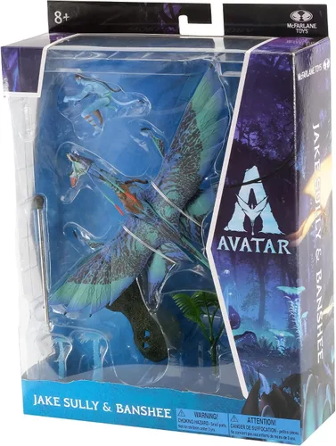 Vista 9 de McFarlane Toys Avatar - Jake Sully & Banshee