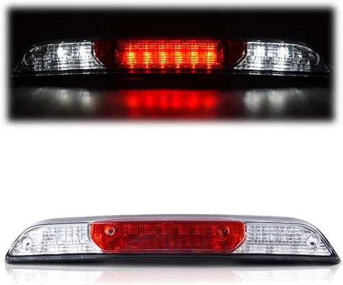 Vista 13 de ALLGOOD Tercera luz de freno, compatible con Ford F150 2009-2014, conjunto de 3ª luces de freno, montaje alto, centro y trasero, techo trasero, luz