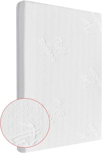 Vista 12 de Colchón de moisés de 30 x 15 pulgadas para Dream On Me Lacy: colchón de espuma viscoelástica de gel de doble cara de 2 pulgadas de grosor, apto