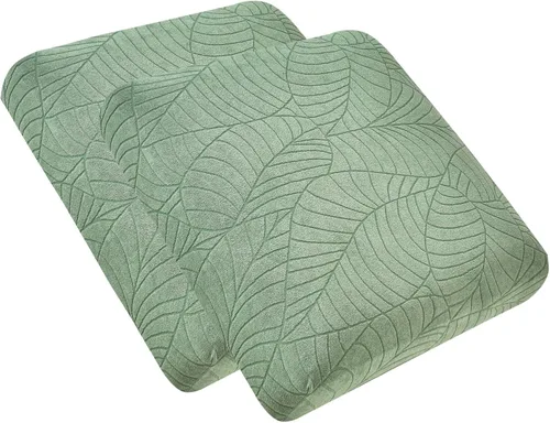 Vista 28 de CRFATOP Fundas elásticas de cojín de repuesto para sofá, fundas de asiento de sofá impresas, lavable, extraíble, protector de muebles individual