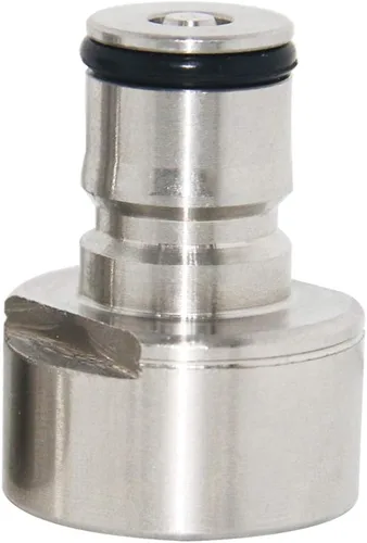 Vista 3 de PERA Adaptador de acoplador de barril Sankey a Ball Lock Kit de conversión de desconexión rápida para elaboración casera