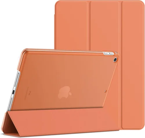 Vista 10 de JETech - Funda para iPad (9.7 pulgadas/24.64 cm, modelo 2018/2017, 6ª/5ª generación), funda inteligente con activación/suspención automática (Beige)