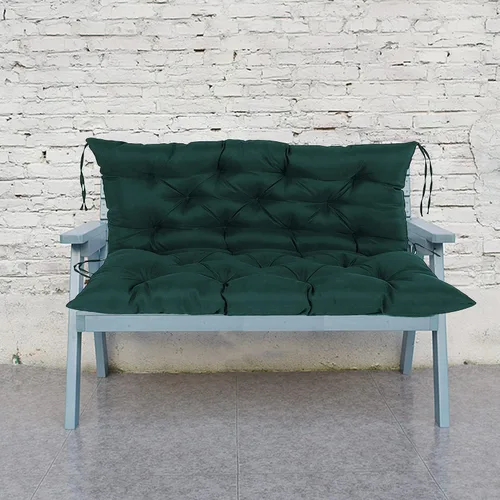Vista 14 de Cojines de banco de repuesto suaves y gruesos con lazos, cojín para silla colgante, cojín de sofá tatami para suelo, almohadilla de banco Negro