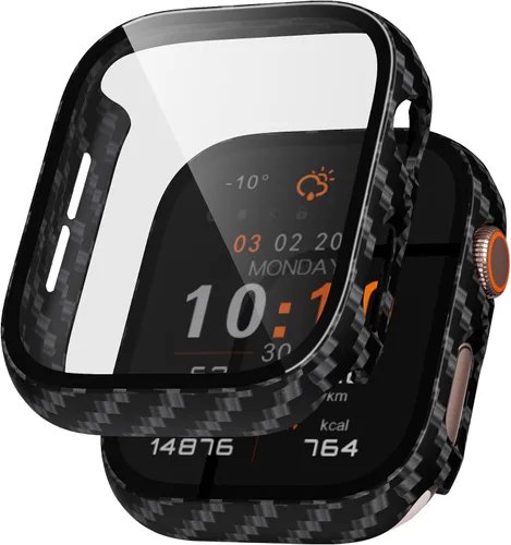 Vista 29 de Juego de 2 fundas de PC duro para Apple Watch SE 3 (2025) / SE2 / SE / Series 6/5/4, protector de pantalla de 40 mm, con protector de pantalla