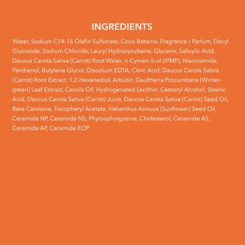Vista 7 de APRILSKIN Carrotene IPMP Gel de baño exfoliante Gel de baño de ácido salicílico mejora la piel áspera y con baches, acné corporal, queratosis