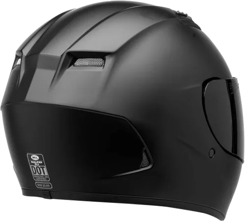 Vista 6 de Bell Powersports Qualifier DLX Blackout Motorcycle Helmets