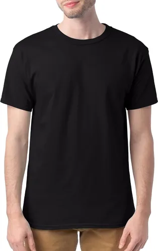 Vista 2 de Hanes Men's Short Sleeve T-Shirt Pack, Big & Tall, Crewneck Cotton T-Shirts for Men, Value Packs
