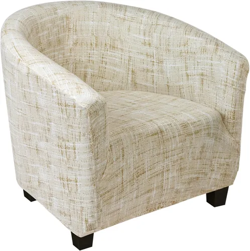 Vista 41 de SearchI Funda Elástica para Silla Club, Fundas Elásticas para Silla Barrel, Fundas Estampadas para Silla Tub, Funda de Elastano Suave para Sillón