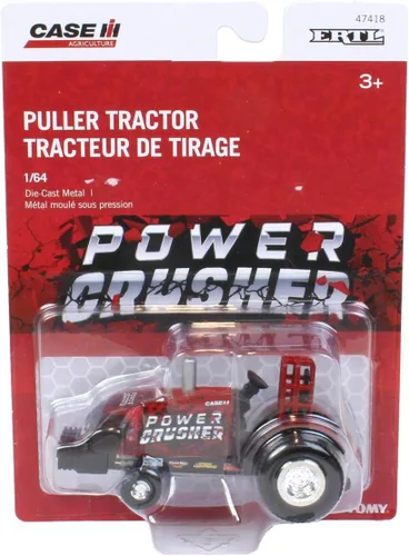 Vista 5 de Case IH Tractor de tracción de fundición a presión de 1/64 trituradora de potencia 47418