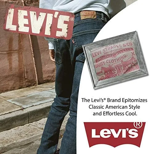 Vista 6 de Levi's Calzoncillos tipo bóxer para hombre, algodón elástico transpirable para hombre, paquete de 3