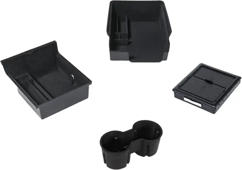 Vista 9 de Organizador de Consola Central de 5 Piezas Compatible con 2025-2026 Nuevo Tesla Model Y Juniper/2024-2026 Tesla Model 3 Highland Accesorios, Caja