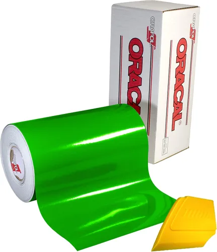 Vista 12 de Calcomanías de vinilo brillante Oracal 651 de 12 pulgadas x 5 pies con base de disolvente de color a elegir