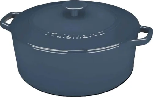 Vista 20 de Cuisinart Freidora de pollo de hierro fundido de 12 pulgadas con tapa, capacidad de 4.5 cuartos de galón, interior esmaltado de porcelana, apta