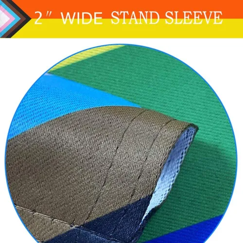 Vista 5 de Progress Pride - Banderas de jardín arcoíris – Bandera pequeña de progreso inclusivo de 12.5 x 18 pulgadas para lesbianas y transgénero LGBTQ