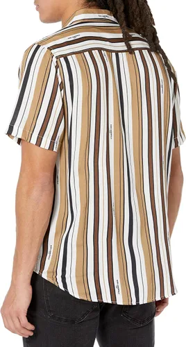 Vista 2 de Karl Lagerfeld Paris Camisa con estampado de logotipo para hombre