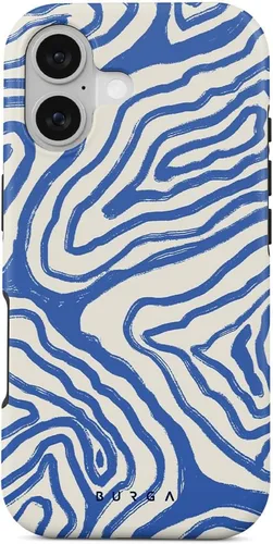 Vista 79 de BURGA - Funda compatible con iPhone 12, apta para carga inalámbrica, carcasa rígida híbrida de 2 capas + funda de silicona, resistente, ajuste