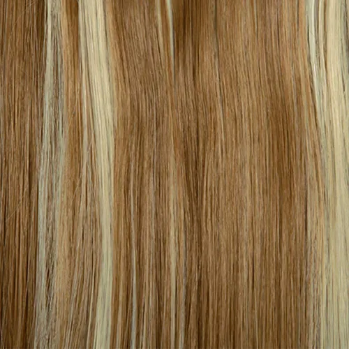 Vista 7 de Extensiones de cabello ondulado, doble trama, 7 piezas con 16 clips, largo de 24 pulgadas