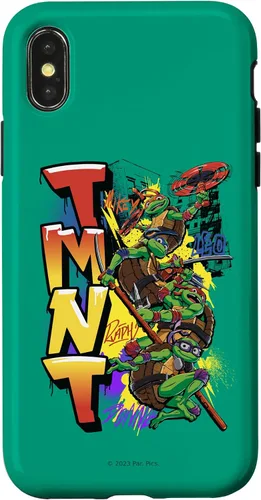 Vista 5 de Teenage Mutant Ninja Turtles: Mutant Mayhem NYC Graffiti - Carcasa para iPhone 17