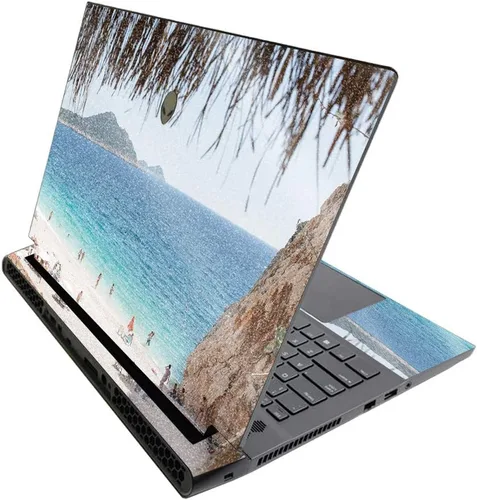 Vista 382 de MightySkins - Skin brillante con purpurina para Alienware M17 R3 (2020) y M17 R4 (2021) - Diversión de los años 90 Acabado duradero con purpurina