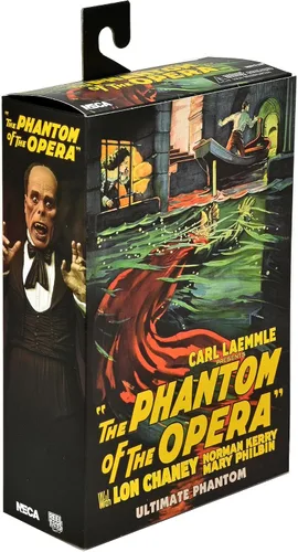 Vista 3 de NECA - Fantasma de la Ópera (1925) - Figura de acción a escala de 7" - Ultimate El fantasma de la ópera (color)
