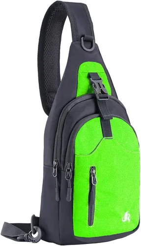 Vista 13 de Y&R Direct - Maleta cruzada, para viajes, senderismo, regalos para niños, hombres y mujeres Lightweight, Sling Bag, Travel, Hiking, Gifts
