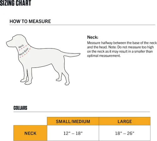 Vista 4 de Carhartt Collares de cincha totalmente ajustables de nylon para perros, costuras reflectantes para visibilidad, Mediana