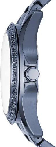 Vista 2 de Fossil ES4294 Riley Reloj de cuarzo azul para mujer Azul Patchwork Reloj de cuarzo