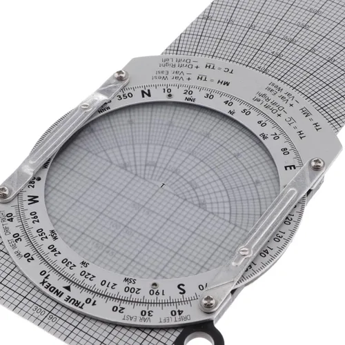 Vista 8 de Calculadora de computadora E6-B Regla deslizante para resolver la velocidad del tiempo