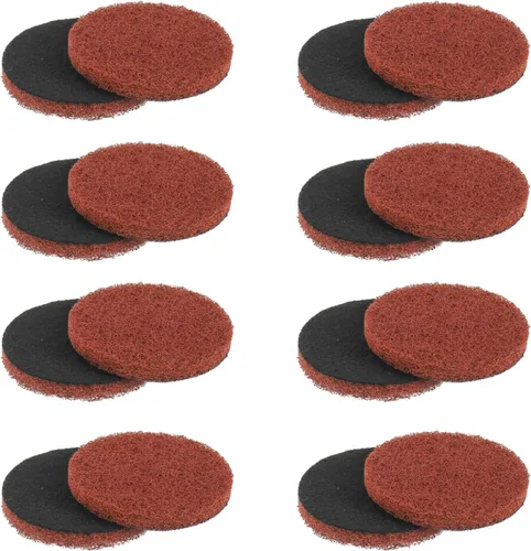 Vista 8 de Juego de 16 piezas de almohadillas de limpieza eléctricas para cepillo de limpieza Dremel Versa: 4 almohadillas de espuma, 4 alfombrillas de cocina