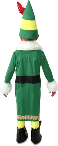 Vista 5 de Princess Paradise - Disfraz de Buddy the Elf para niños, talla XS