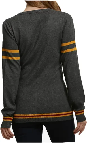 Vista 2 de Harry Potter Sudadera con escudo de la Casa Slytherin para mujeres, abertura frontal, para jóvenes